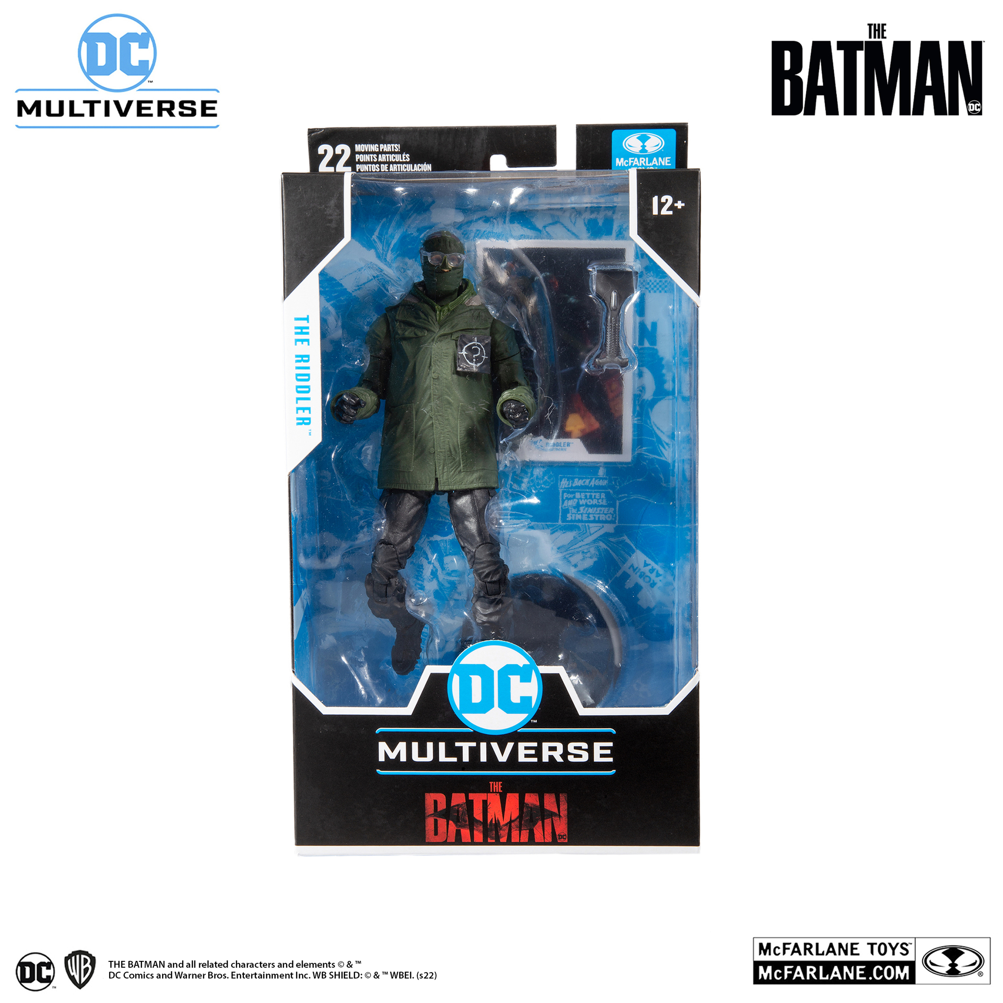 Фигурка Бэтмен фильм 2022: купить игрушки DC Multiverse movie The Batman в  интернет магазине Toyszone.ru