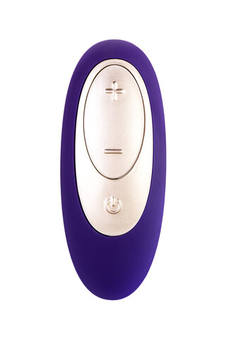 Многофункциональный стимулятор для пар Satisfyer Partner Toy REMOTE, силикон, фиолетовый, 18 см.