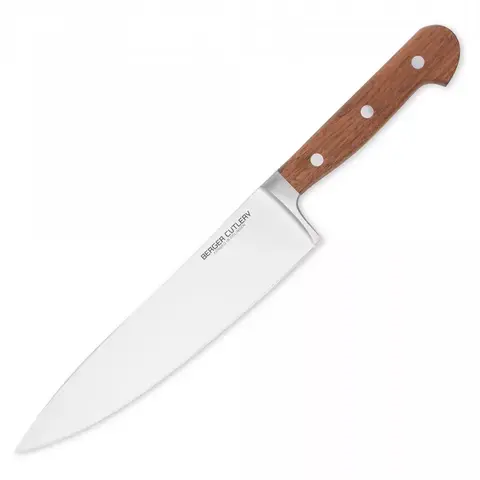 Нож поварской «Шеф» 21см Berger Cutlery Classic Walnut