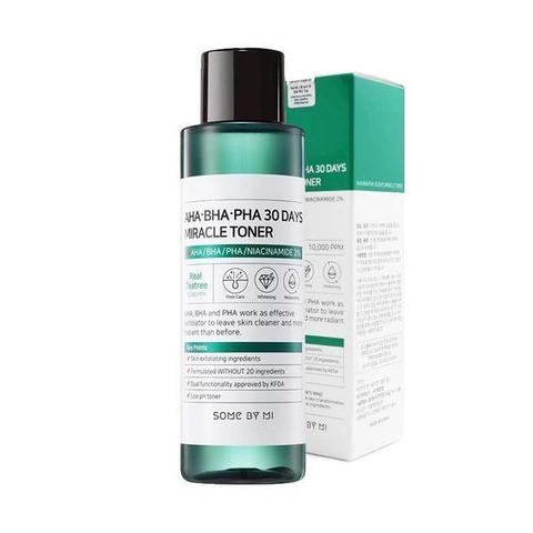 Some By Mi AHA-BHA-PHA 30 Days Miracle Toner кислотный очищающий тонер для проблемной кожи