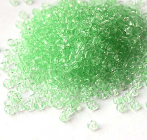 Бисер чешский полосатый Preciosa 00851, размер 8/0