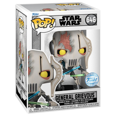 Фигурка Funko POP! Bobble Star Wars Games Battlefront II General Grievous (Damaged) (Exc) (646)74812