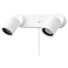 Настенный светильник IKEA NYMANE (НИМОНА), Белый, 2 лампы, 29 см