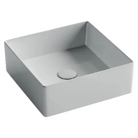 Ceramica Nova CN6068 Раковина накладная квадратная 361*361*130, без перелива, цвет белый