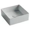 Ceramica Nova CN6068 Раковина накладная квадратная 361*361*130, без перелива, цвет белый