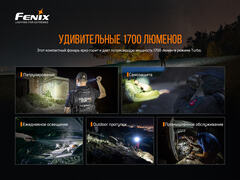 Фонарь светодиодный Fenix PD35 V3.0 (Luminus SFT40, ANSI 1700 лм)