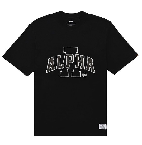 Футболка Alpha Industries UNFRM UNI Tee Black (Черный)
