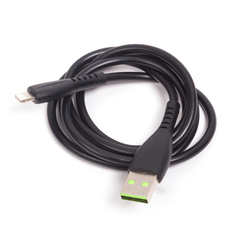 Интерфейсный кабель Awei Lightning CL-155L/CL115L 5V 2.4A 1m Чёрный