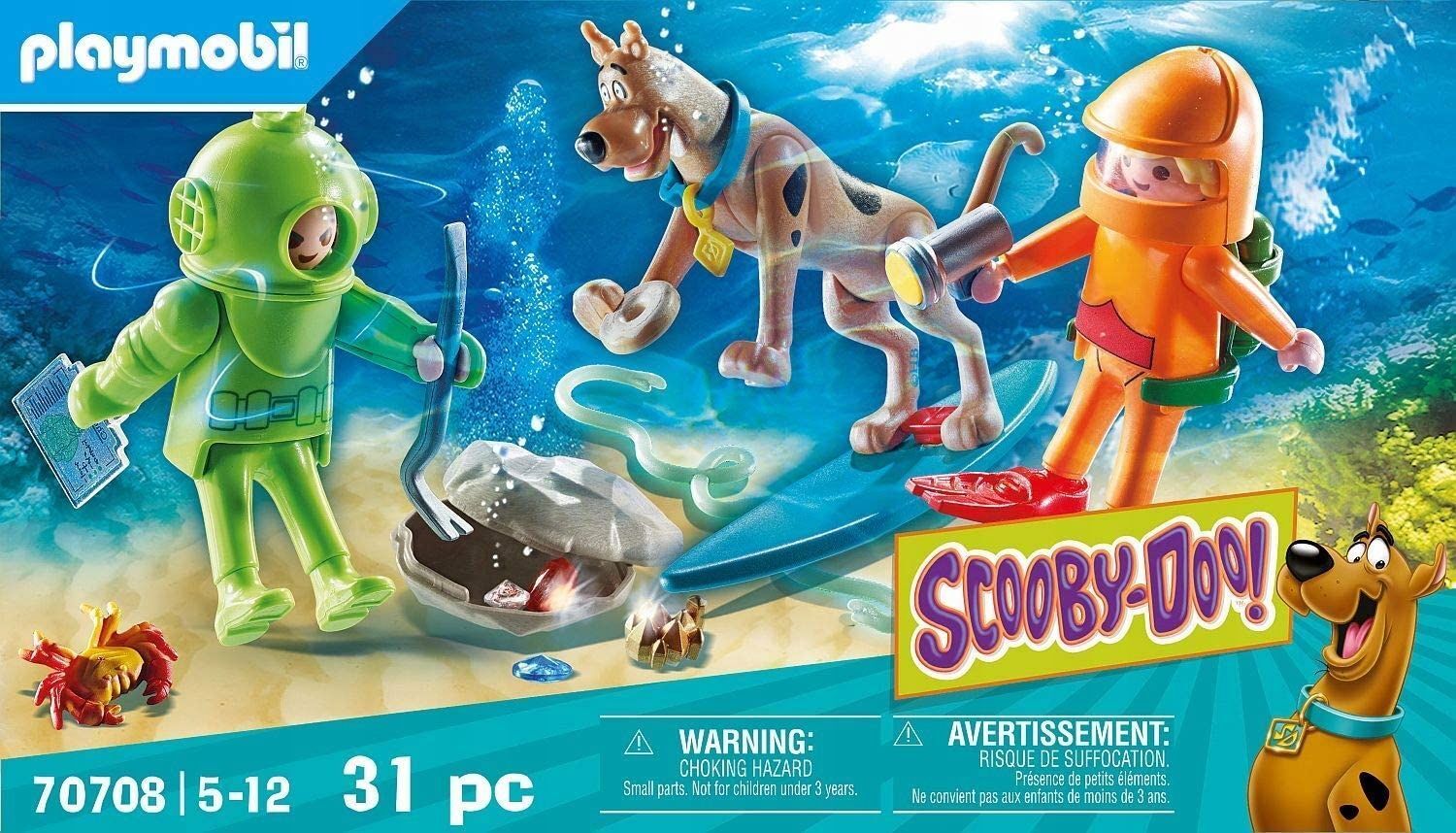 Конструктор Playmobil Scobby-Doo Приключение с Ghost Diver 70708 купить в  Москве | Доставка по России.