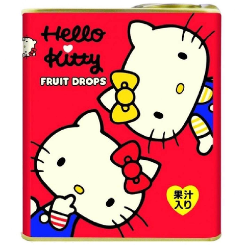 Карамель фруктовая в железной банке Hello Kitty Sakuma 75 гр