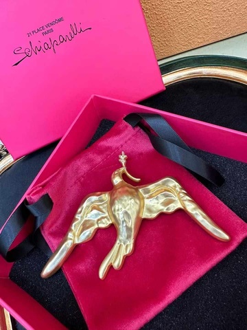 Брошь птица Schiaparelli
