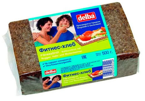 Фитнесс-хлеб Delba, 500г купить в СПб c доставкой от GS MARKET, цены в ...