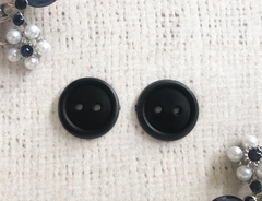 Пуговицы, d 1,6 см, чёрный
