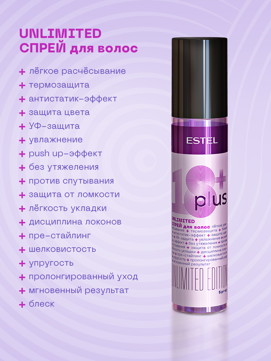 Спрей Для Волос Эстель 18 Plus Купить