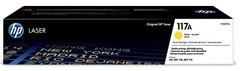 Kартридж жёлтый 117A для HP Color Laser 150a, 150nw, 178nw, 179fnw (0,7K)