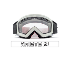 Очки кроссовые ARIETE MUDMAX GOGGLES, белый, двойная прозрачная вентилируемая линза без пинов 14940-BDV