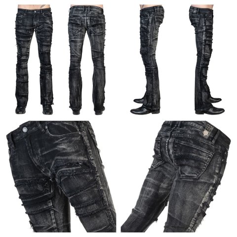 Wornstar | Джинсы мужские REMNANT PANTS W145 карманы