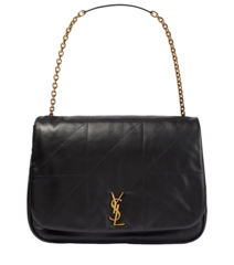 Кожаная сумка через плечо Saint Laurent Jamie 4.3 черный