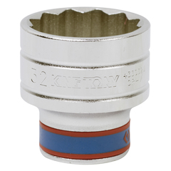 KING TONY (433032M) Головка торцевая стандартная двенадцатигранная 1/2", 32 мм