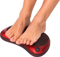 Массажная подушка «ШЕЯ, ПЛЕЧИ, СПИНА», красная Bradex