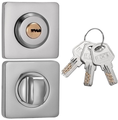 Накладки санузловые с ключом BK02CP-K (хром)