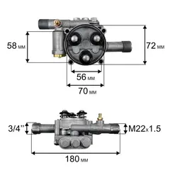 Насос QUATTRO ELEMENTI Napoli 180 Turbo в сборе (912-112-060)