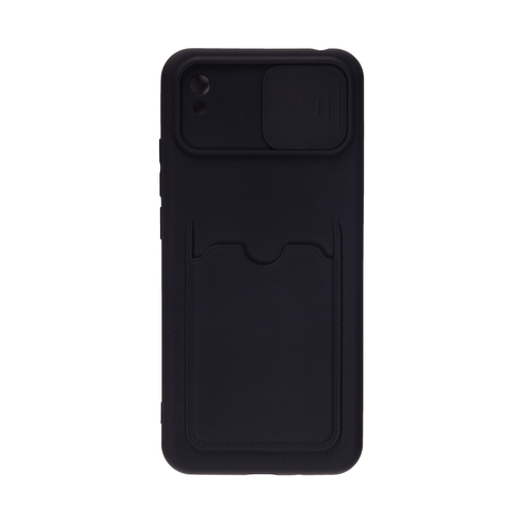Чехол для телефона X-Game XG-S016 для Redmi 9A Чёрный Card Holder