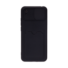 Чехол для телефона X-Game XG-S016 для Redmi 9A Чёрный Card Holder