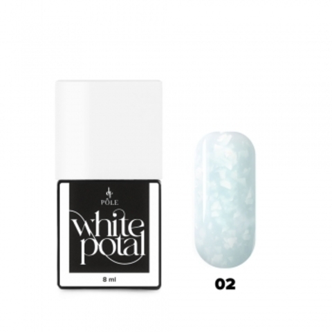 Гель-лак Pole White Potal № 02 – коктейльное платье (8 мл.)