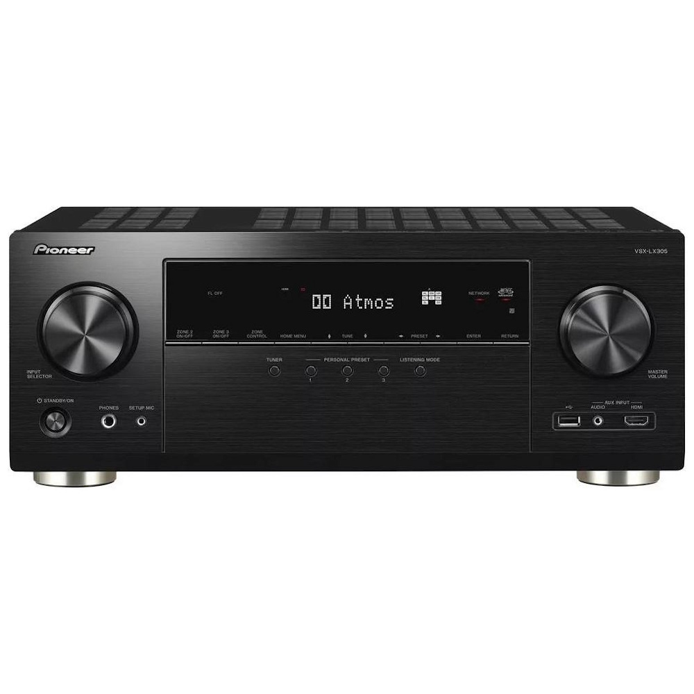 AV ресивер Pioneer VSX-LX305 B M2 Black - купить по выгодной цене |  Rusinstall