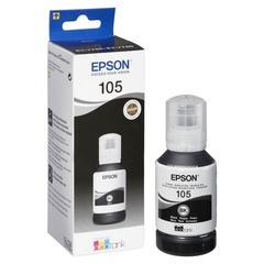 Чернила Epson 105 для L7160, L7180, черный пигментный . Ресурс 8000 стр. (C13T00Q140)