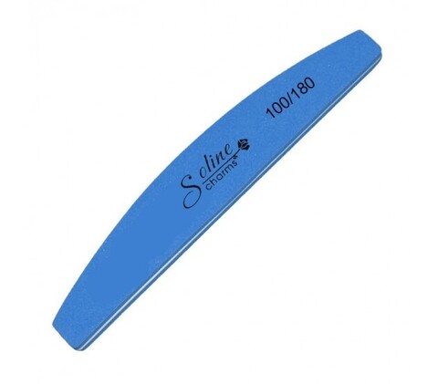 Пилка-баф (шлифовщик) Soline Charms лодка 100/180 синяя