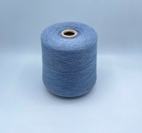 Loro Piana (пр.Италия), art.Wish,2/60 3000м/100гр,100%Меринос , цвет-Светлый,серо-голубой меланж(685/664) , арт.33488