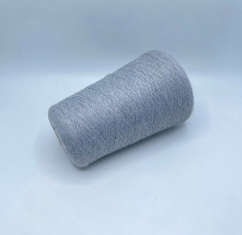 Folco (пр.Италия). 28/2 1400м/100гр, 50% меринос, 50% акрил, цвет-Серый меланж, арт.33779