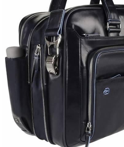 Сумка Piquadro Blue Square, чёрный, кожа натуральная (CA2765B2/N)