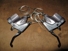 Шифтеры моноблоки комплект shimano claris st-r240 2x8