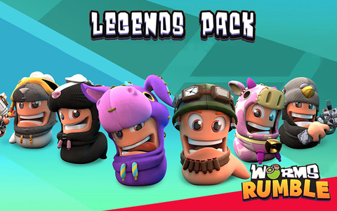 Worms Rumble - Legends Pack (для ПК, цифровой код доступа)