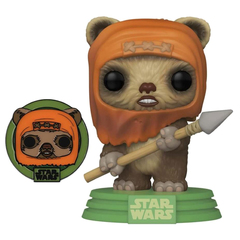 Фигурка Funko POP! Bobble Star Wars ATG Wicket w/Pin (Exc) 55689