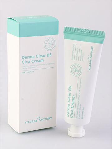 Гель-крем с центеллой Village 11 Factory Derma Clear B5 Cica Cream,50 мл