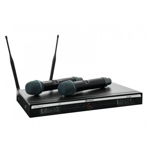 Relacart 2xUH-222_UR-260D (K:522-554MHz) Двухканальная радиосистема