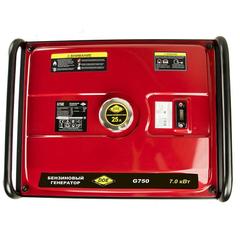 Генератор бензиновый DDE G750 (1ф 7,0/7,5 кВт бак 25 л 85 кг дв-ль 15 л.с)