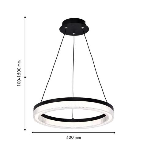 Подвесная светодиодная люстра Favourite Cirkler 4399-4P