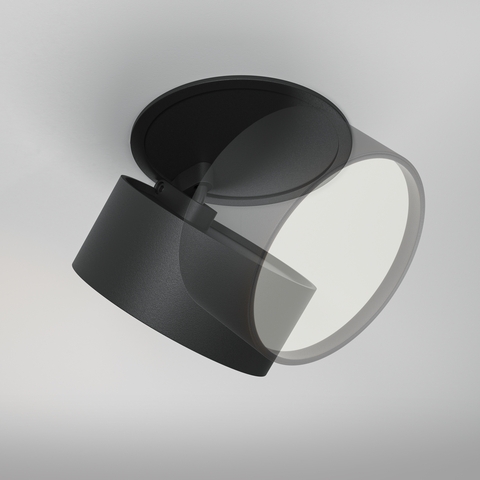 Встраиваемый светодиодный светильник Maytoni Onda DL024-12W4K-B