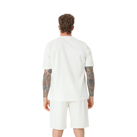 Embroidered Logo T-shirt White