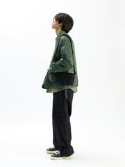 Сумка Alpha Industries Nylon Messenger Bag Black (Черный)