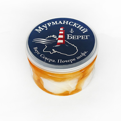 Пресервы из филе трески с пряным маслом, 250г