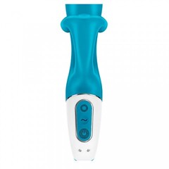 Вибратор-кролик Embrace me berry Satisfyer, бирюзовый