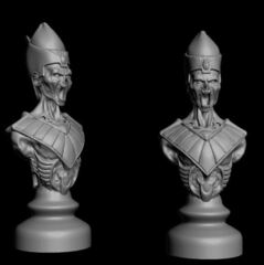 Силиконовый молд Шахматная фигура № 3