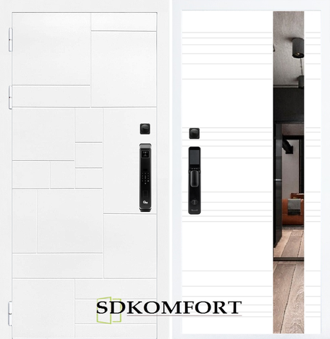 Белый матовый