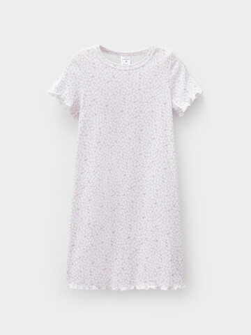 сорочка  для девочки  К 1180/нежно-лавандовый,лепестки цветов